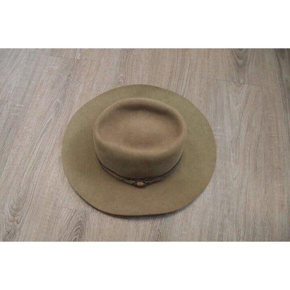 Bailey Columbia Wool Pinch Front Cassidy Crown Western Hat | Green main image 8